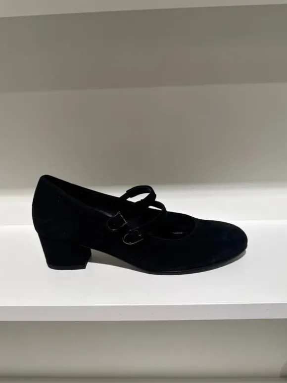 Gabor Comfort Pumps mit Steg neu Gr.4,5 schwarz