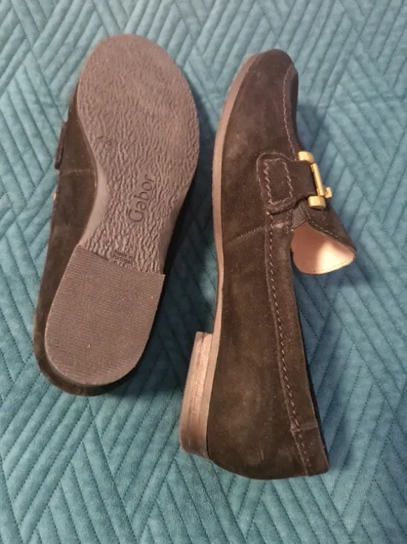 Gabor Comfort zwarte loafer