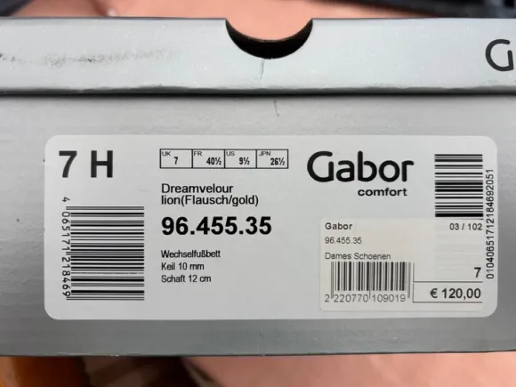 Gabor damesschoenen maat 40,5