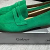 Gabor Loafer Slipper, Business Schuh mit Zierriegel und Blockabsatz