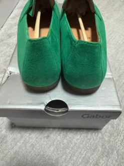 Gabor Loafer Slipper, Business Schuh mit Zierriegel und Blockabsatz