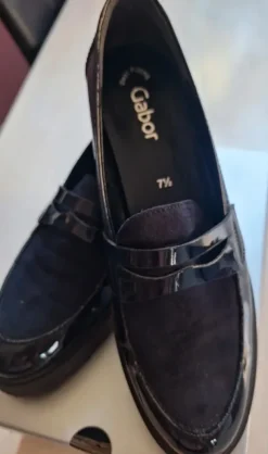 GABOR Loafers marineblau Gr.7,5/41 in OVP Top Zustand