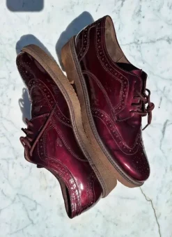Gabor Patent Leather Budapester Gr. 44