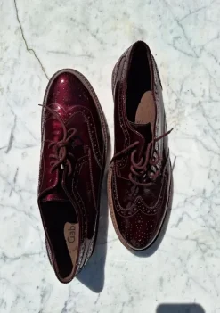 Gabor Patent Leather Budapester Gr. 44