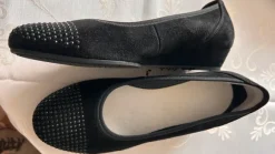 Gabor pumps, wildleder schwarz