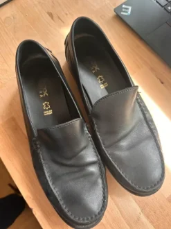 Geox Leder Loafer | Schwarz | Größe 42