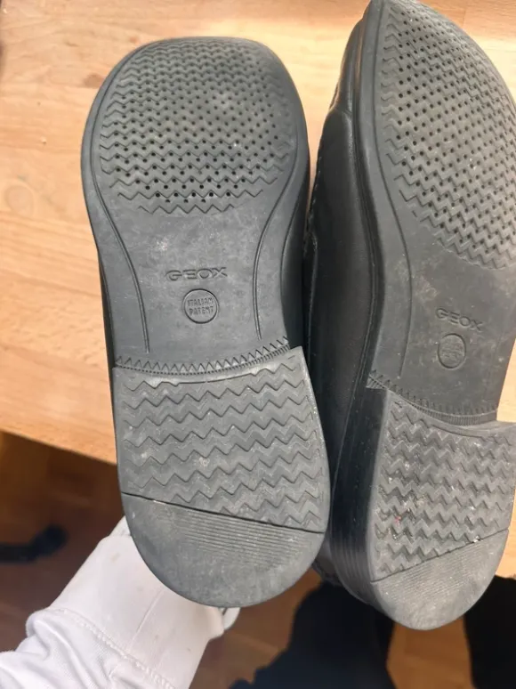 Geox Leder Loafer | Schwarz | Größe 42
