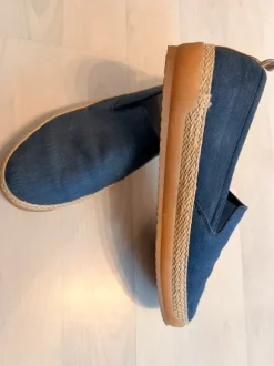 Geox Respira Slip-ons / Espadrilles Blau Gr. 47
