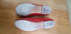 Geox Wildleder Ballerina rot Gr. 40