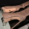Giaro Overknee High Heels Plateau Boots Nude Beige – Neu mit Etikett – Gr. 37