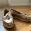 Gold Loafers