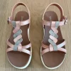 Graceland Sandalen rosegold Glitzer Einschulung Schulanfang Gr. 31