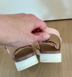 Graceland Sandalen rosegold Glitzer Einschulung Schulanfang Gr. 31