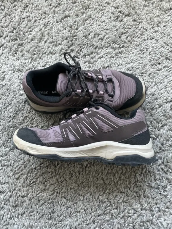 graue Salomon Schuhe