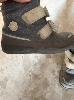 Graue Winterschuhe von Affenzahn in Größe 32