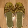 grüne glitzer schlappen