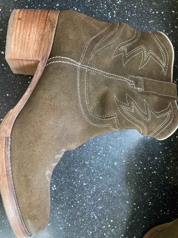 Groene cowboy laarsjes maat 40