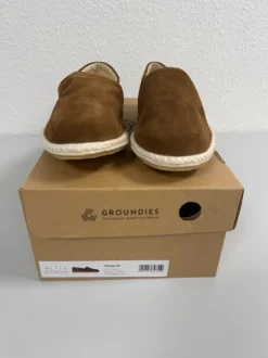 Groundies Girona Suede Brown Gr. 40 👟