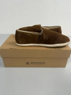 Groundies Girona Suede Brown Gr. 40 👟