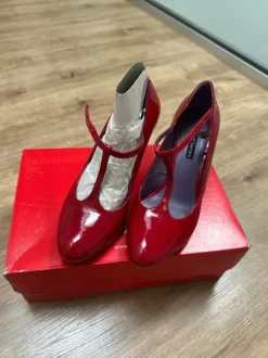 Görtz Schuhe 39 Lack rot