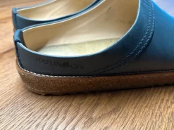 Haflinger Travel Classic Clogs, blau, Gr.43