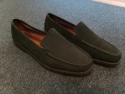 Halbschuhe Anthrazit / schwarz