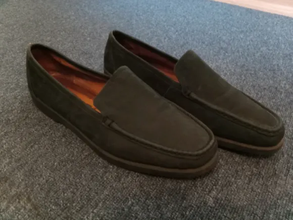 Halbschuhe Anthrazit / schwarz