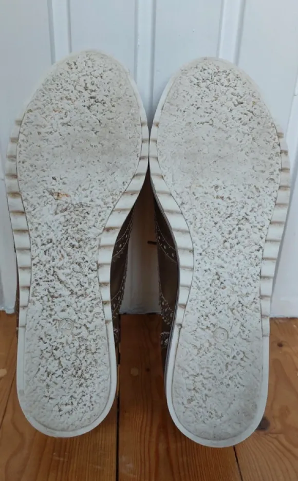 Halbschuhe OXMOX-Budapester aus Leder