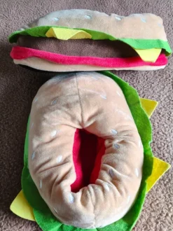 Hamburger pantoffels