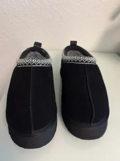 Hausschuhe Plateau Schuhe schwarz Größe 37