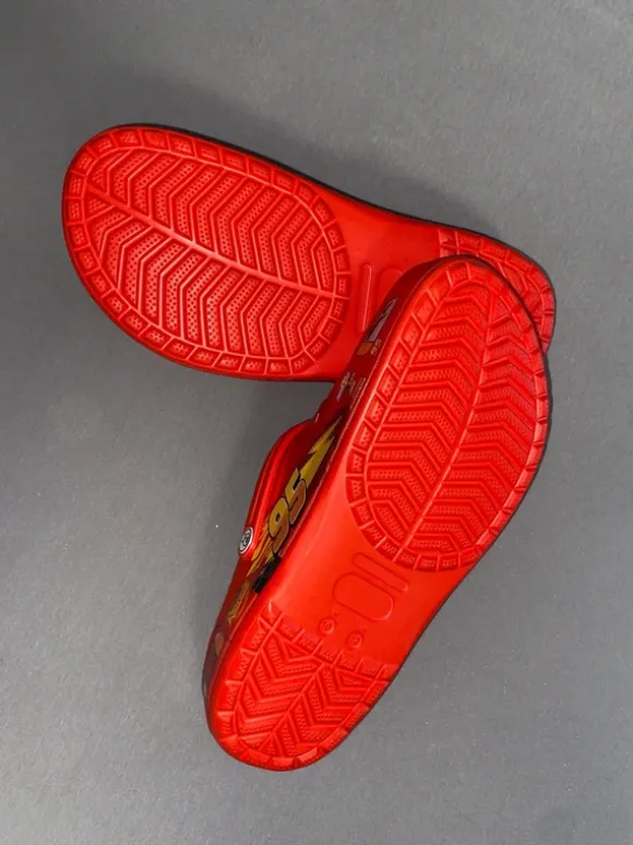 Hausschuhe Rot im Cars Design Größe 43-44