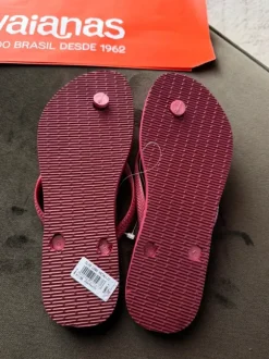 Havaianas | Slim Logo Metallic | Amaranth | 37/38