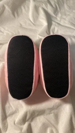Hello Kitty Plush 3D Slippers | Pink & White | Size 39-41