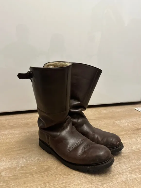 Henry Parker Lederstiefel Innenfutter Braun