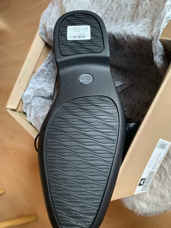 Herenschoen zwart - Clarks - maat 43