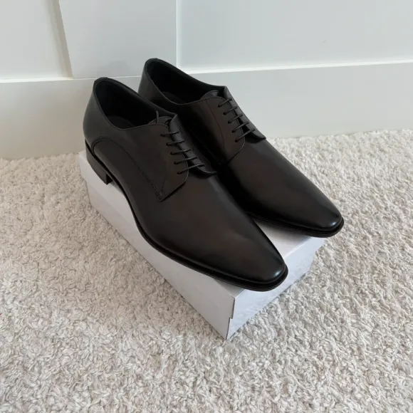 Herren Anzugsschuhe zum Schnüren - Gr. 44 (UK 10) - Hugo Boss