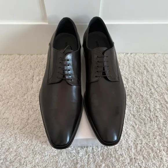 Herren Anzugsschuhe zum Schnüren - Gr. 44 (UK 10) - Hugo Boss