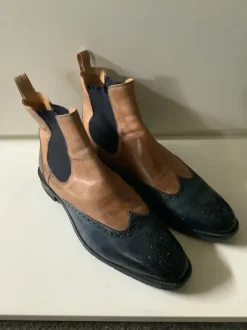 Herren Chealsea Boot Leder Gr. 43