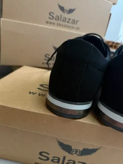 Herren Elegante Schwarze Schuhe 45