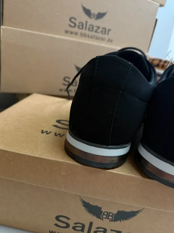 Herren Elegante Schwarze Schuhe 42