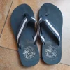 Herren Flip Flops / Zehentrenner dunkelblau, Gr. 43