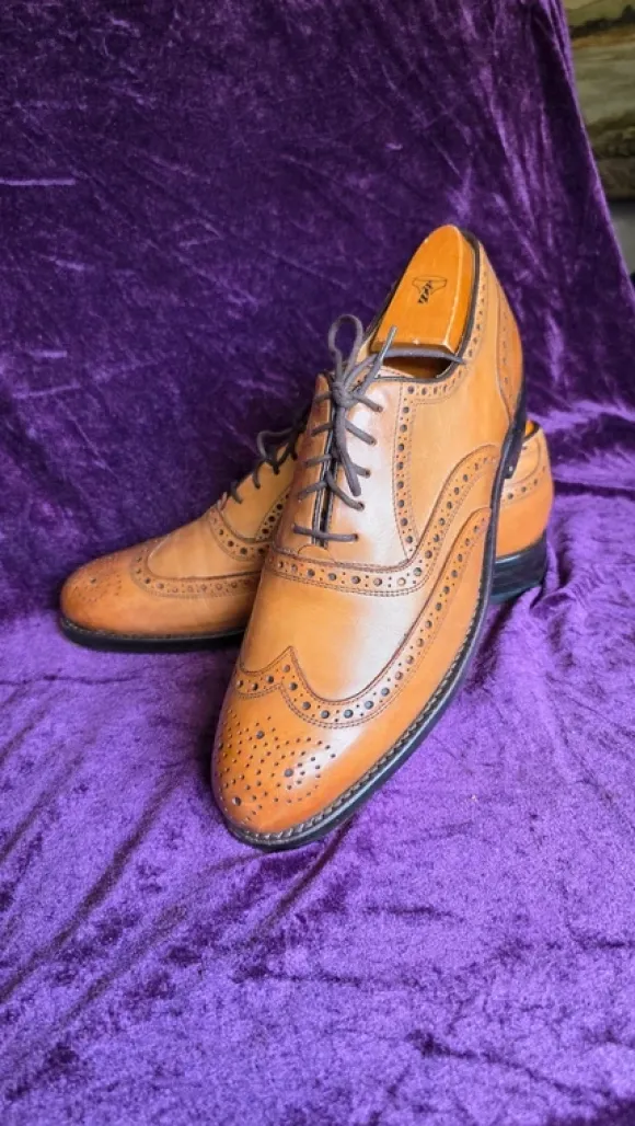 Herren Full Brogues " Gordon & Bros " Gr.43/43,5