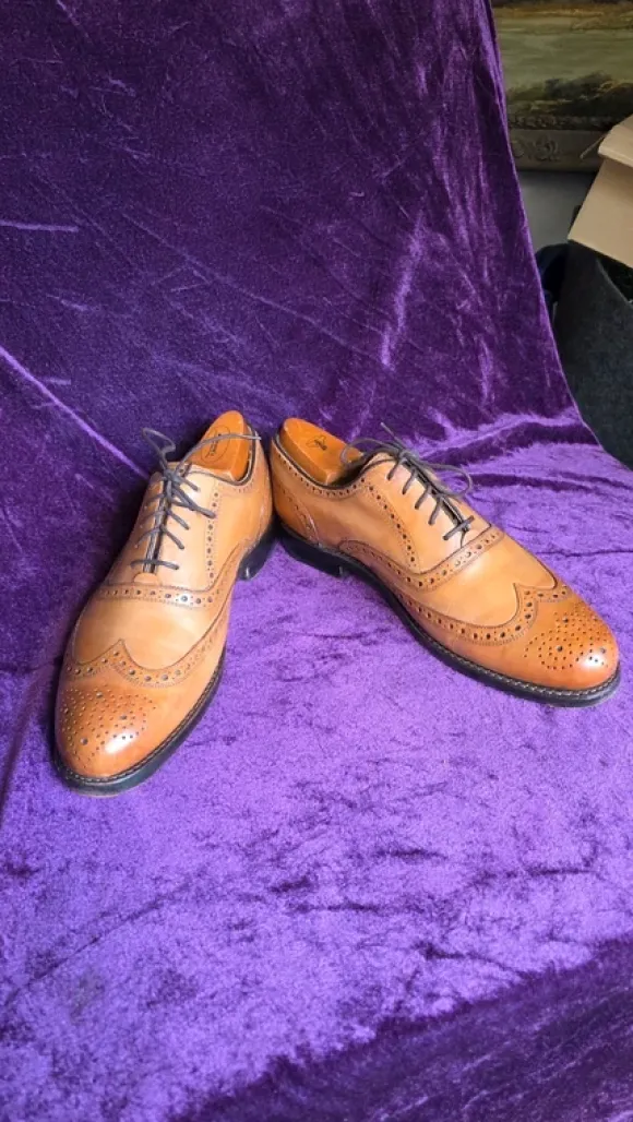 Herren Full Brogues " Gordon & Bros " Gr.43/43,5