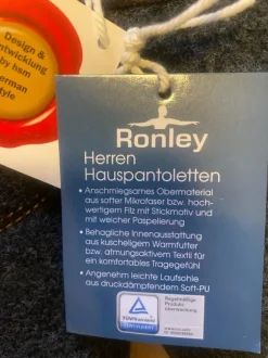 Herren Hausschuhe, nagelneu, Gr. 42