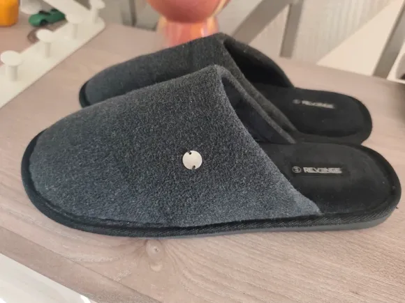 Herren Hausschuhe Pantoffel Gr. 44