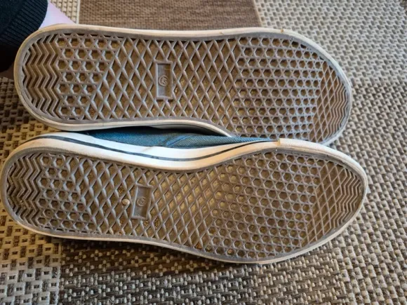 Herren Loafer 42 blau Sommerschuhe
