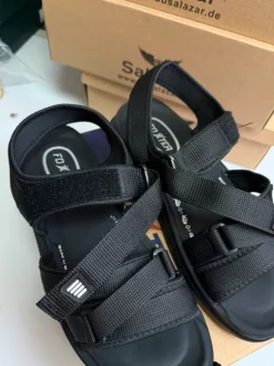 Herren Sandalen Schwarz 42