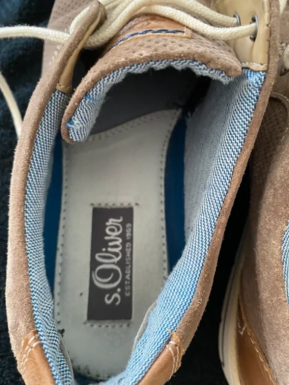 Herren Stiefelette SOliver Gr. 43 Nugatbraun