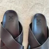 Herrenpantoffeln braun
