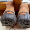 Herrenschuh knöchelhoch Leder leicht neu Gr 45
